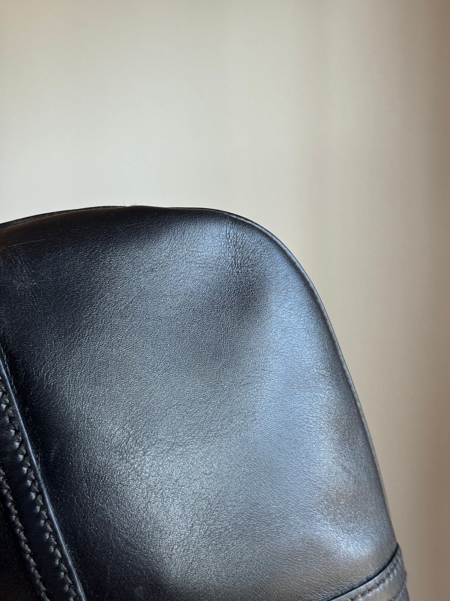 GUCCI Reins Hobo Leather Black