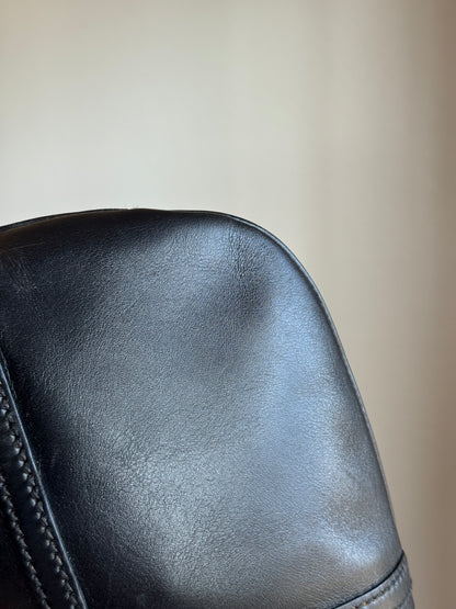 GUCCI Reins Hobo Leather Black