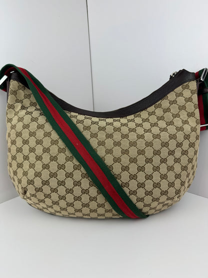 Gucci Half Moon Large Crossbody or Hobo Sherry line Strap