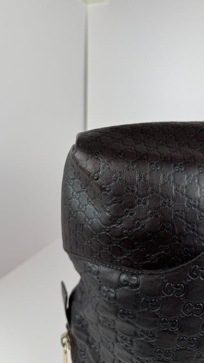 Gucci Bree Dome Tote Guccissima Leather Medium