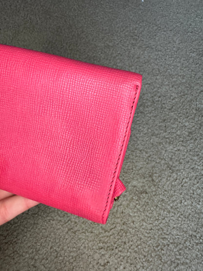 Mcm Wallet Trifold Pink