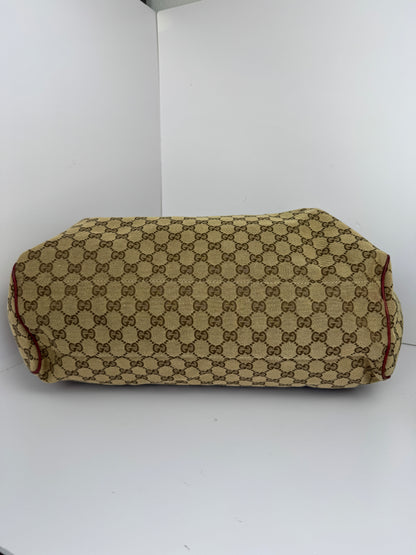 Gucci Sukey Large GG Canvas Burgundy