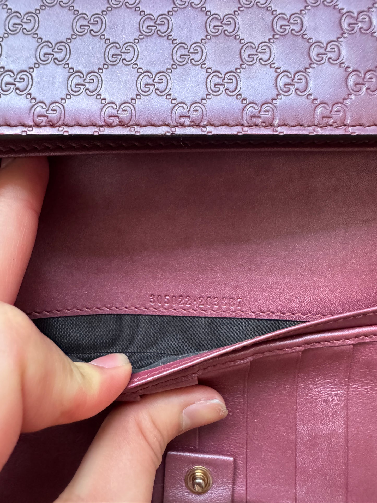 Gucci GG Monogram Long wallet