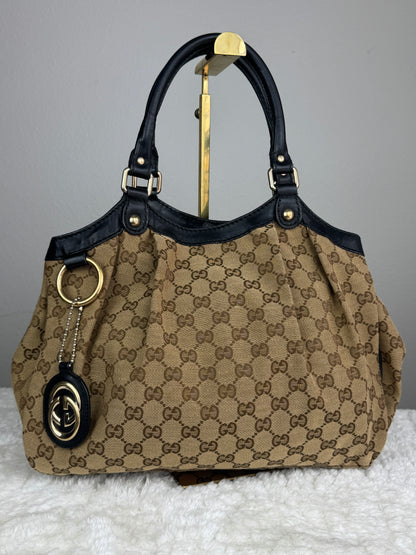 Gucci sukey hobo GG canvas Black