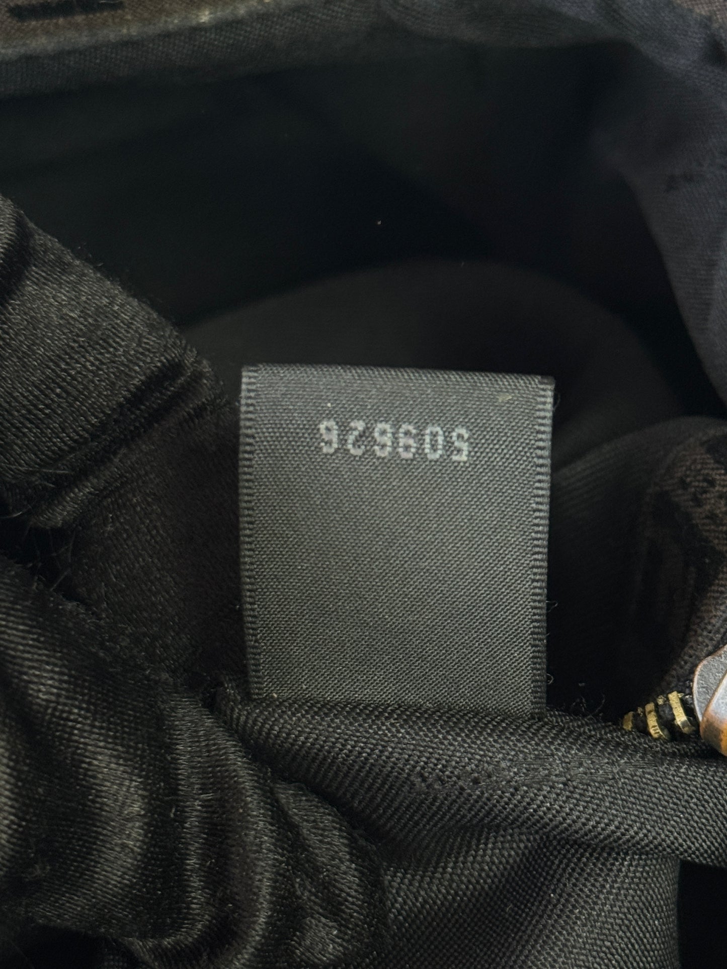 FENDI Vintage Shopping Tote Zucchino Canvas Small