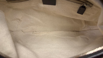 Gucci Half Moon Shoulder GG Canvas Brown