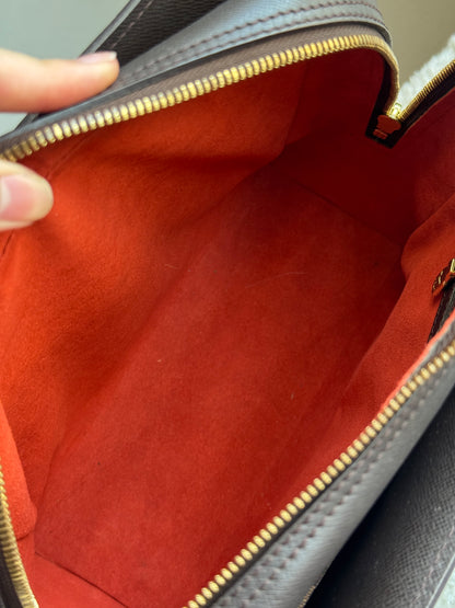 LOUIS VUITTON Triana Ebene Damier Bag