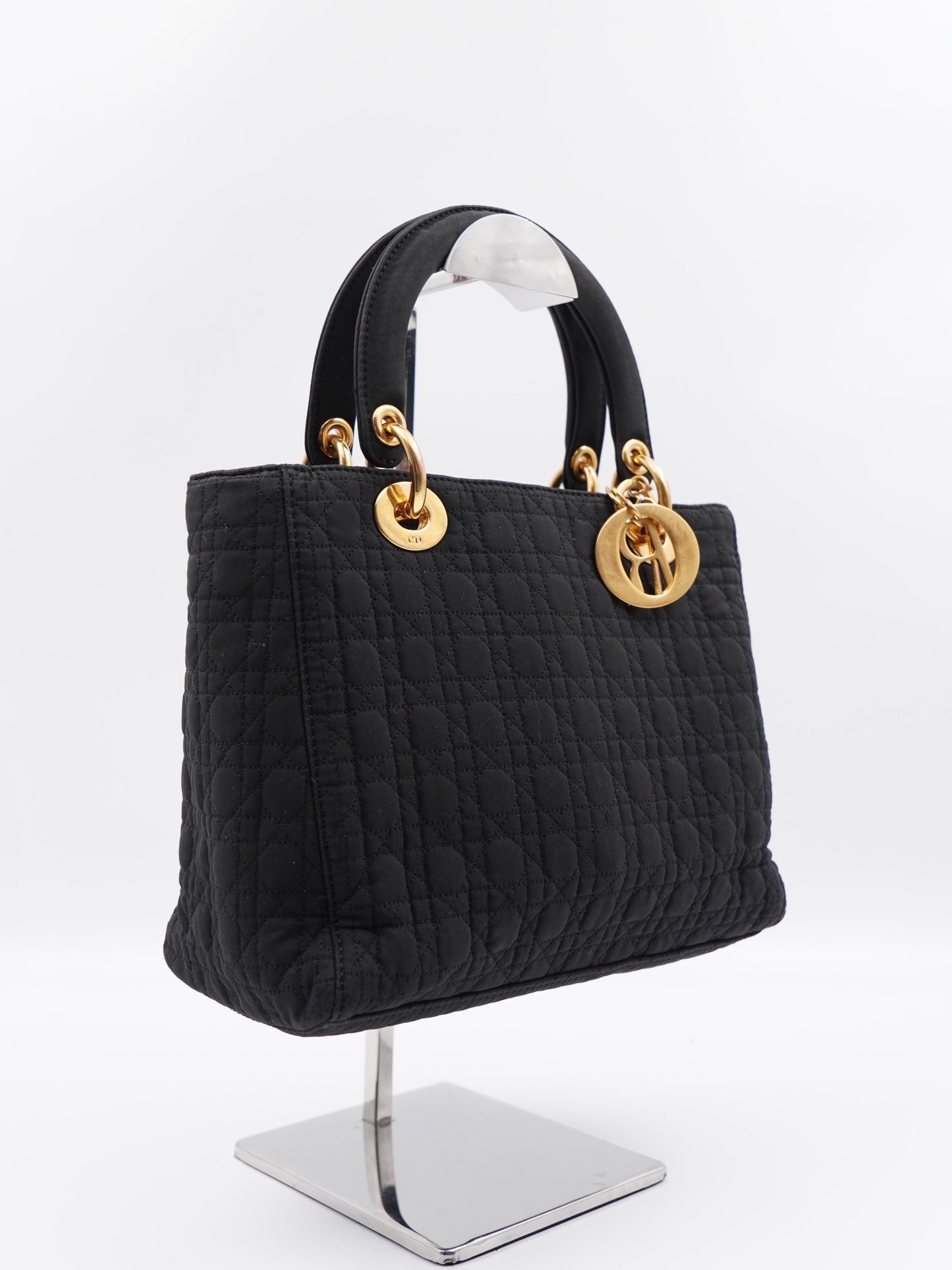 Christian Dior Lady Dior Cannage Nylon (Vintage)