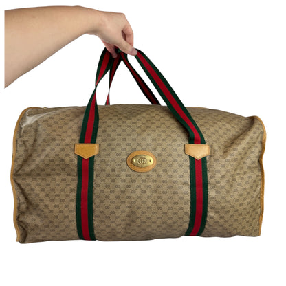 Gucci Vintage Duffle Micro GG Monogram