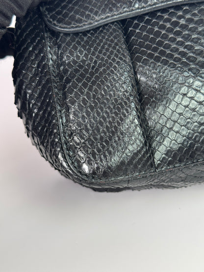 CHLOE Elsie Python Medium Shoulder Bag