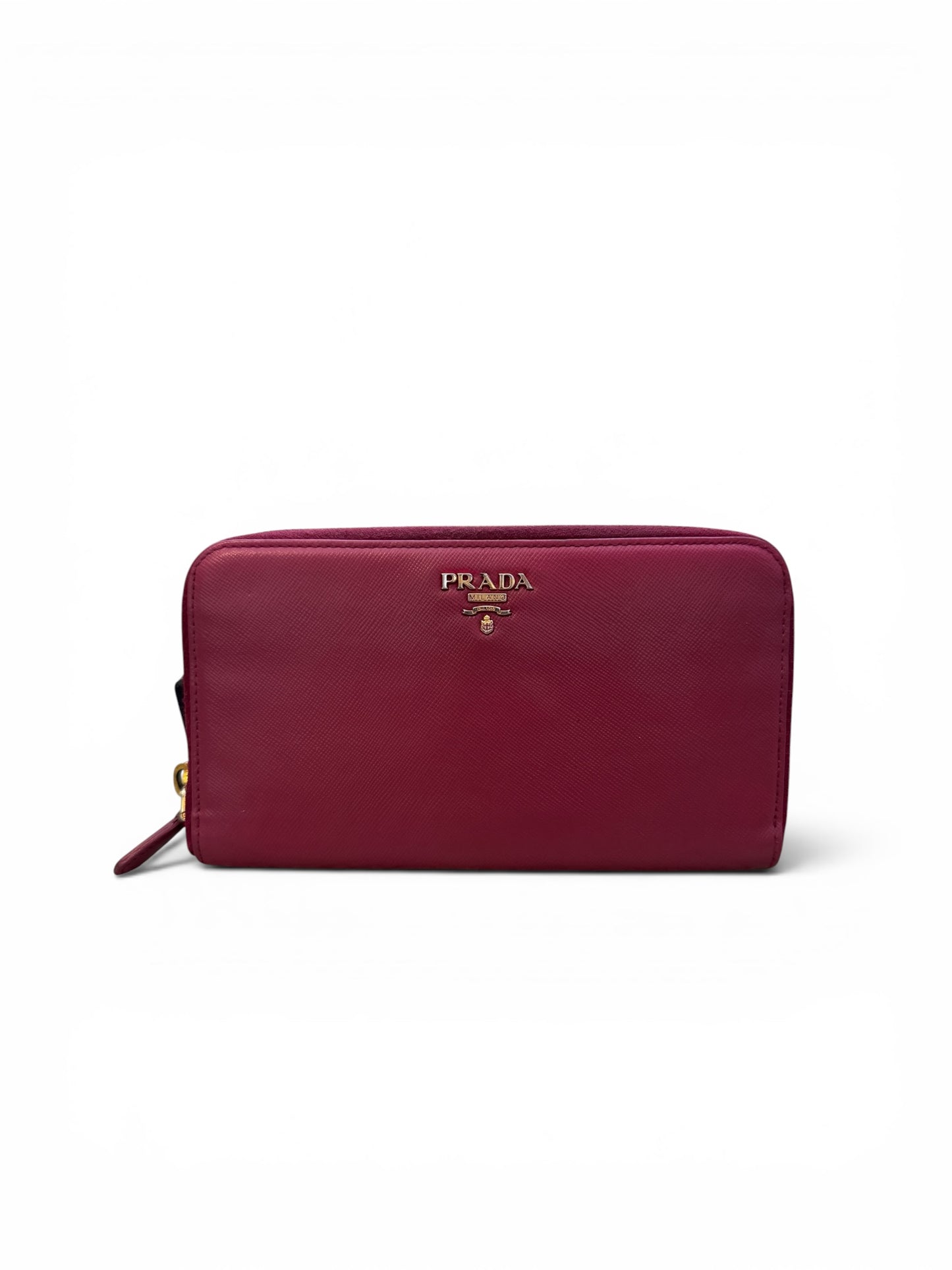 WA34👛 Prada saffiano zippy