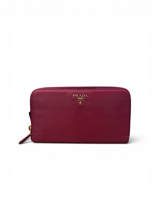 WA34👛 Prada saffiano zippy