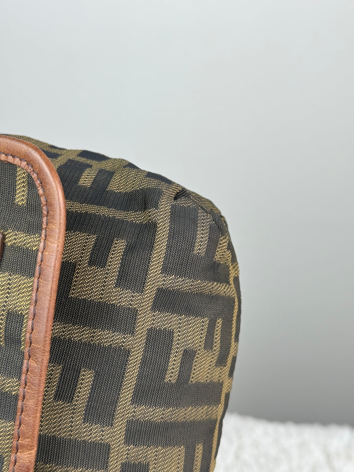 FENDI FF Flap Messenger Mini bag Zucca Canvas