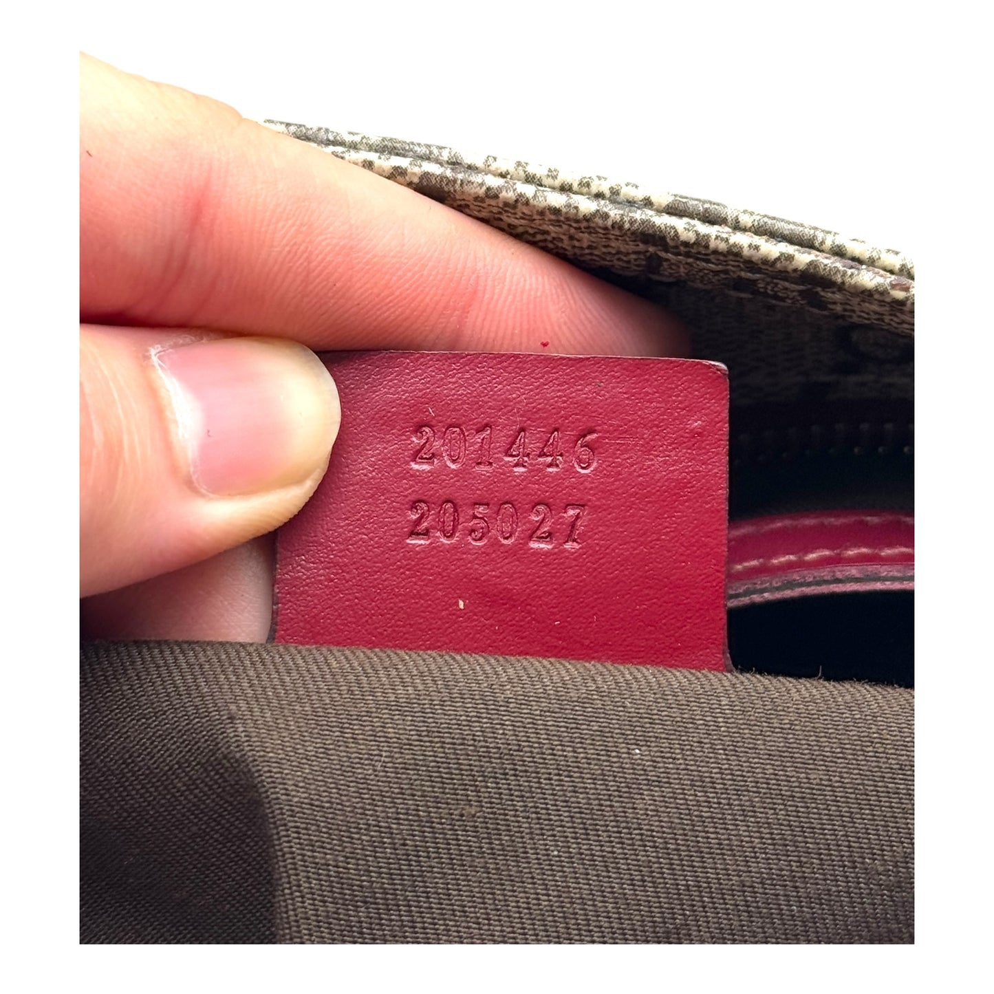 Authentic Gucci Supreme Web Flat Messenger Bag