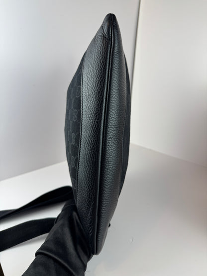 GUCCI Front Pocket GG Canvas Black