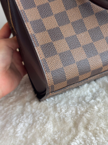 LOUIS VUITTON Triana Ebene Damier Bag