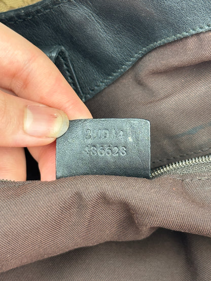 Gucci sukey hobo GG canvas Black