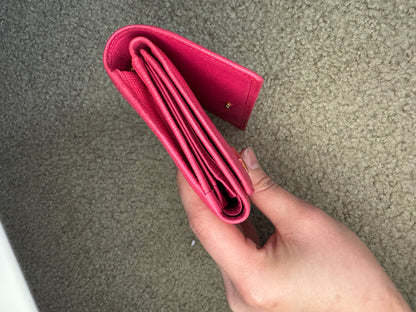 Mcm Wallet Trifold Pink