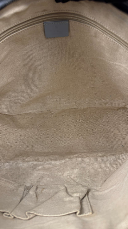 Gucci Tote With Strap GG Canvas light Blue