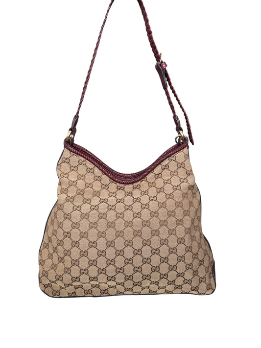 Gucci Marrakech Hobo GG Canvas Medium