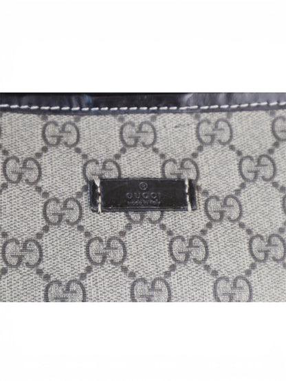 Gucci Joy Tote GG Coated Canvas Dark Brown