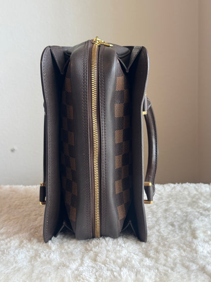 LOUIS VUITTON Triana Ebene Damier Bag