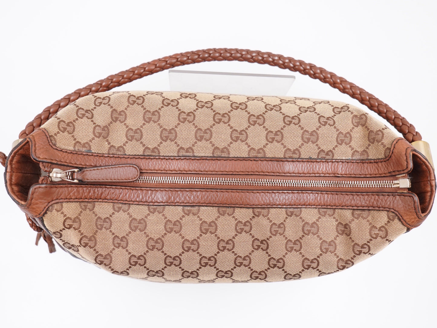 Gucci Bella Hobo GG Canvas Brown