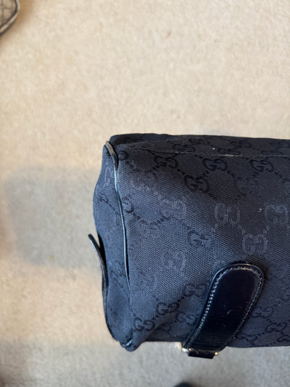 Gucci boston GG canvas Black