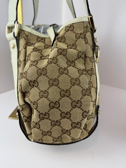 Gucci Abbey Hobo Shoulder Bag GG Canvas