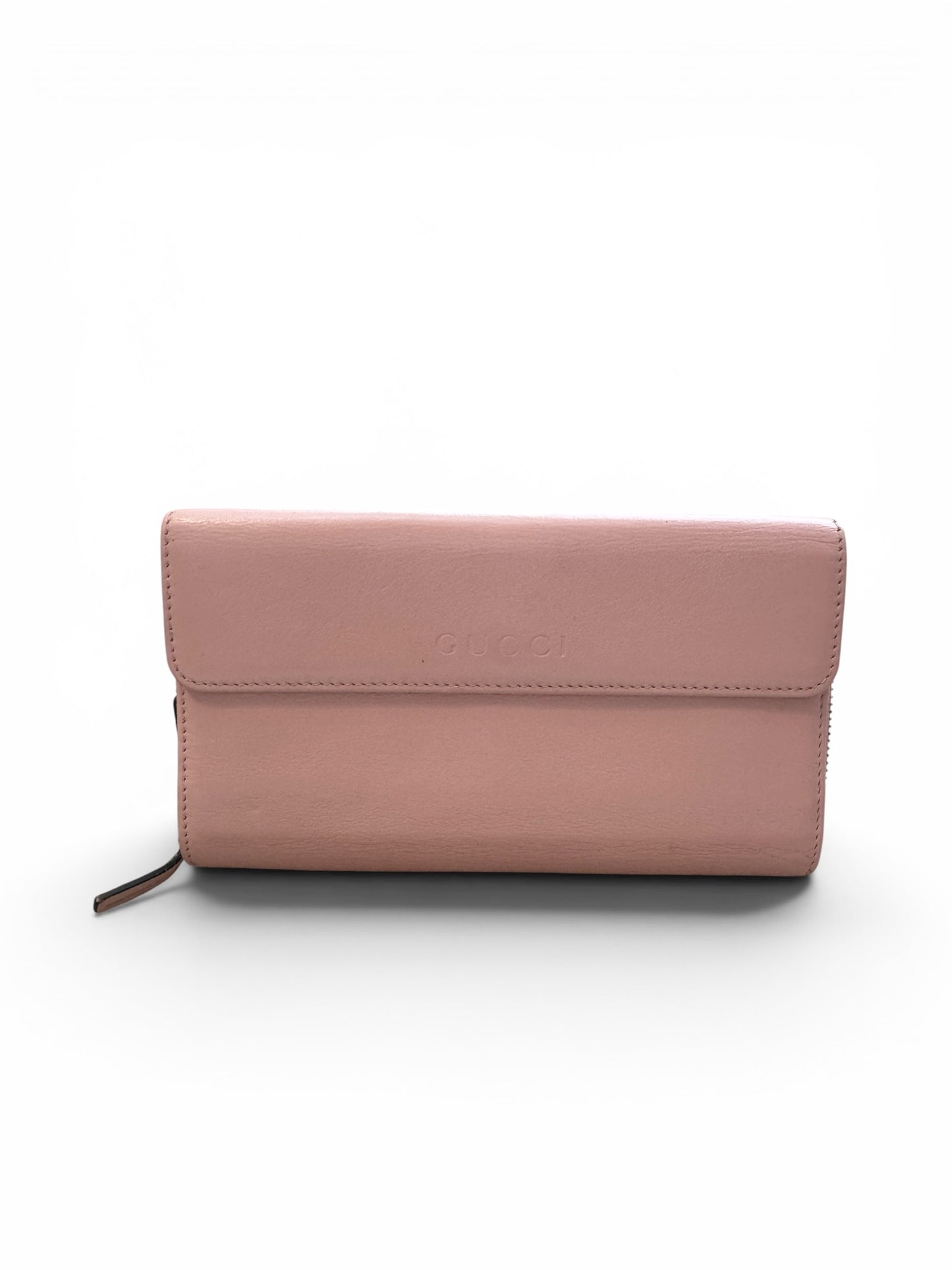 WA32👛 Gucci Long wallet leather pink