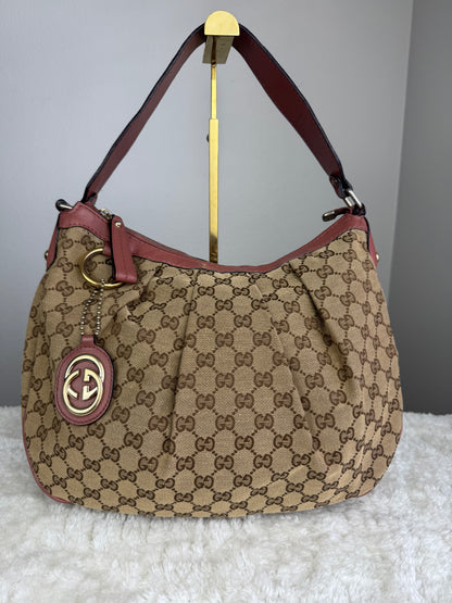 GUCCI Sukey Hobo GG canvas Medium
