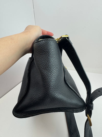 Prada Pattina Convertible Vitello Diano Leather bag Black