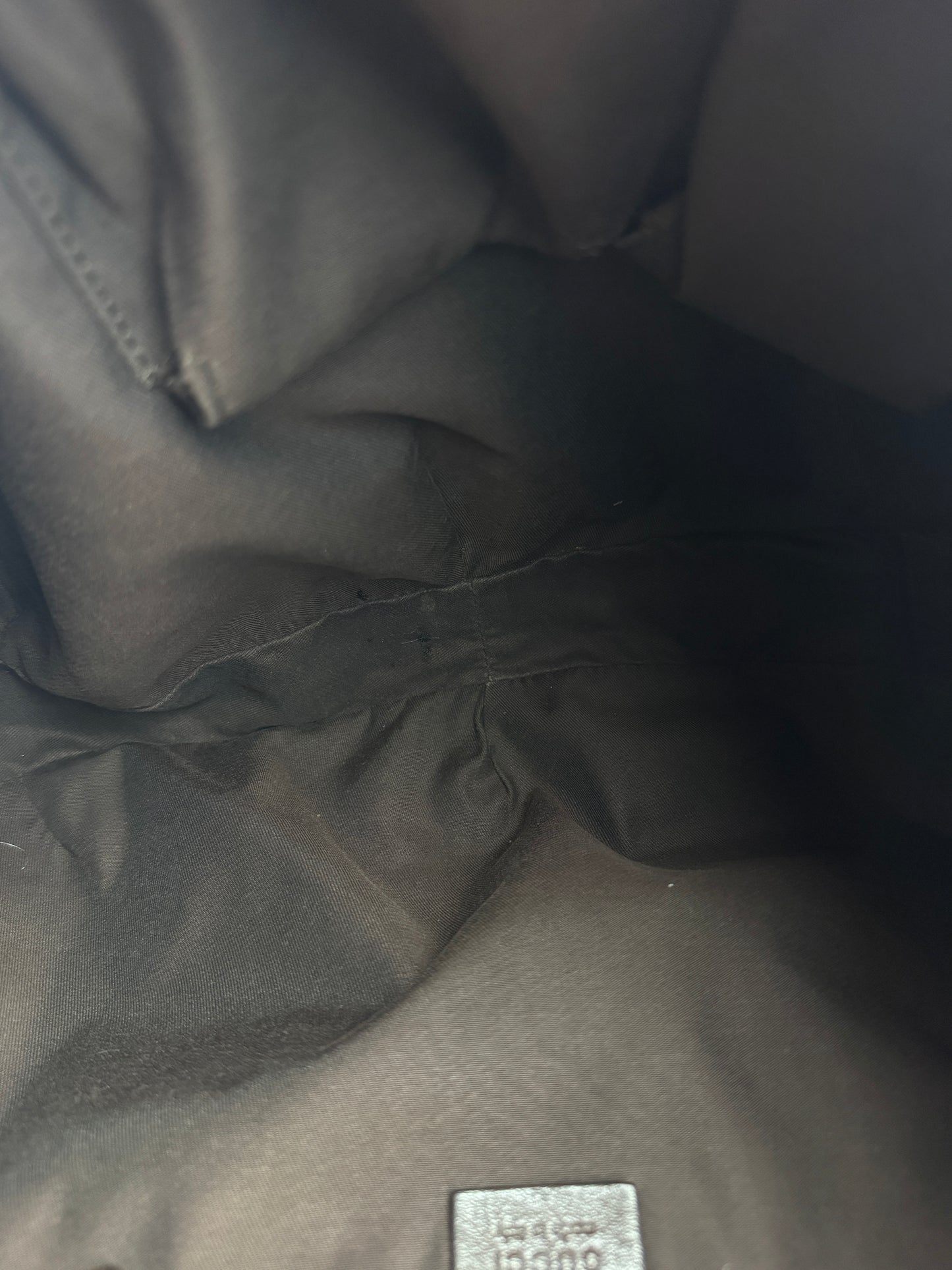 Gucci Hobo GG Interlocking Canvas Brown