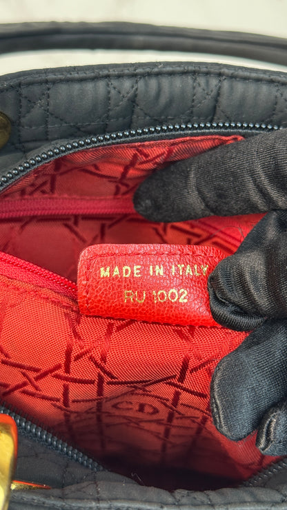 Christian Dior Lady Dior Quilted Tote Bag (Vintage)