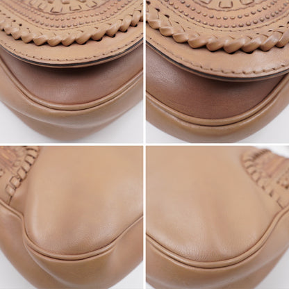 Gucci handmade leather shoulder bag