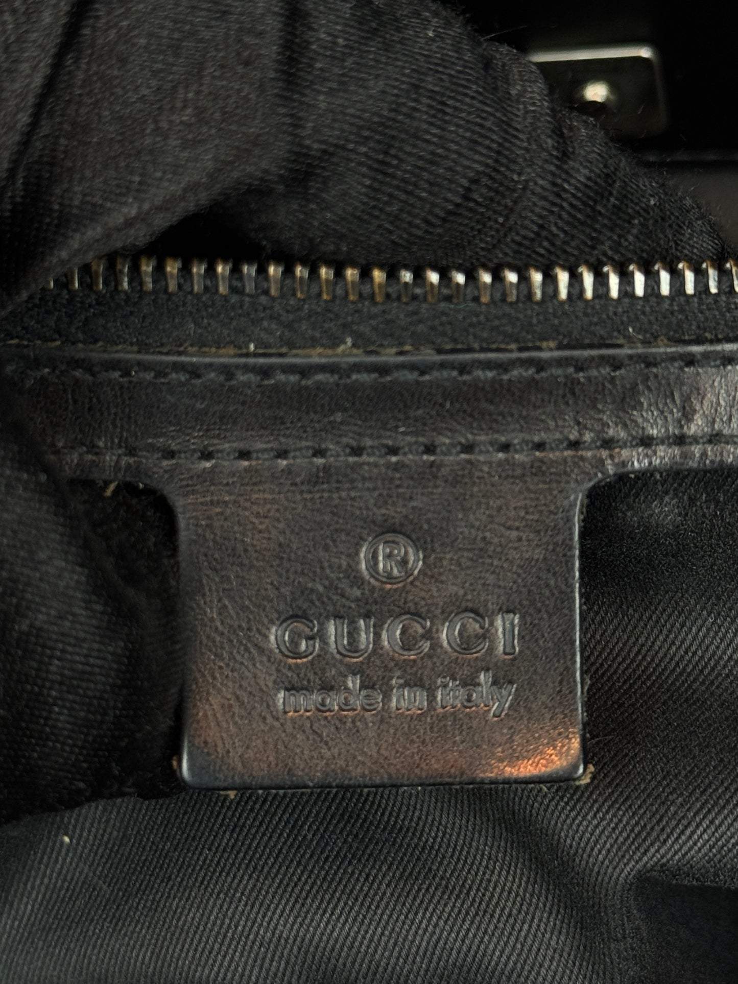 Gucci Hobo Shoulder bag GG Canvas Black