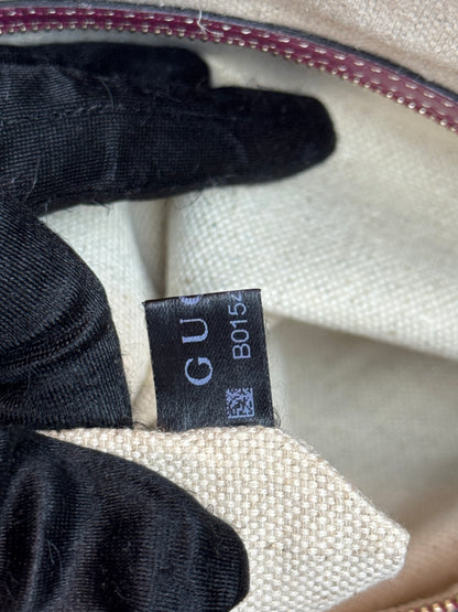 GUCCI Bree Shoulder Leather Pink