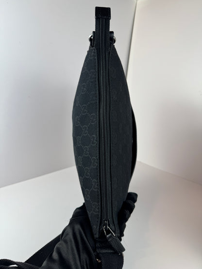 GUCCI Front Pocket GG Canvas Black