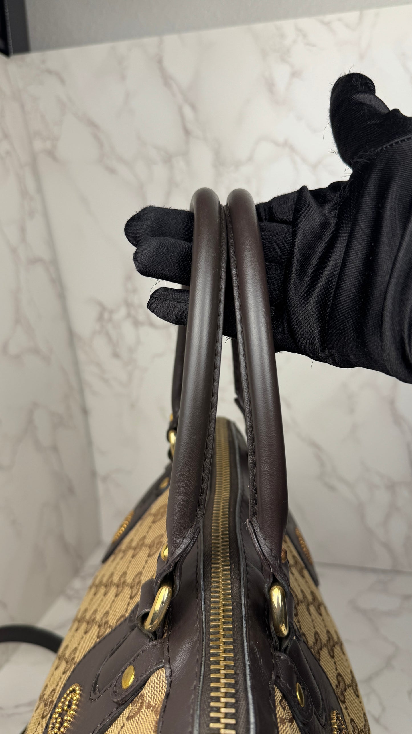 Gucci Scarlettt 2 way Tote Shoulder Bag GG