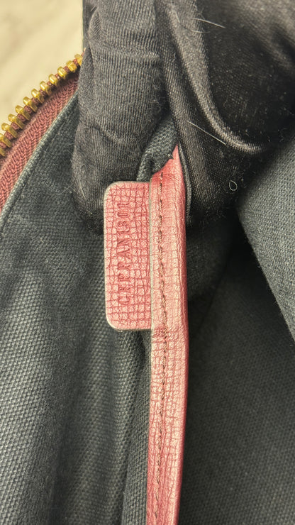 Burberry Convertible Clutch House Check Canvas Small