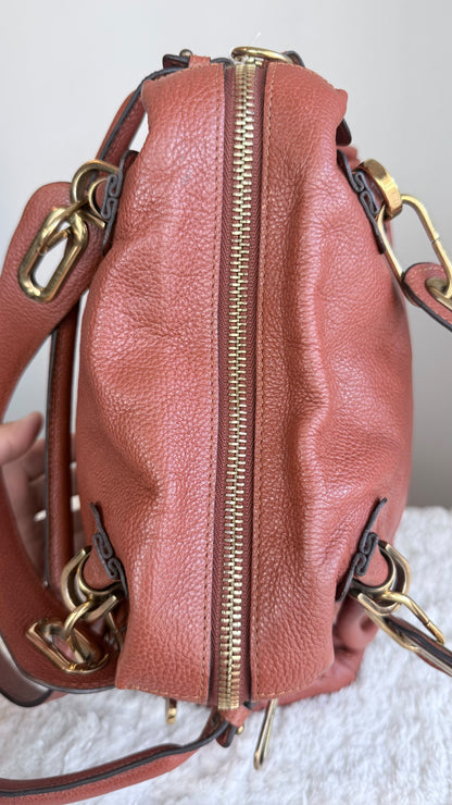 CHLOÉ Paraty Top handle leather bag