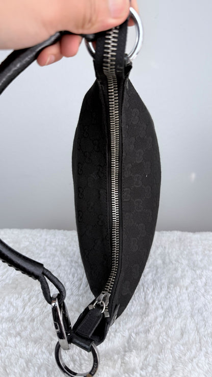 GUCCI GG Monogram Hobo Black