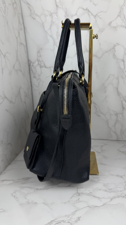Prada Vitello Daino Leather Tote Black
