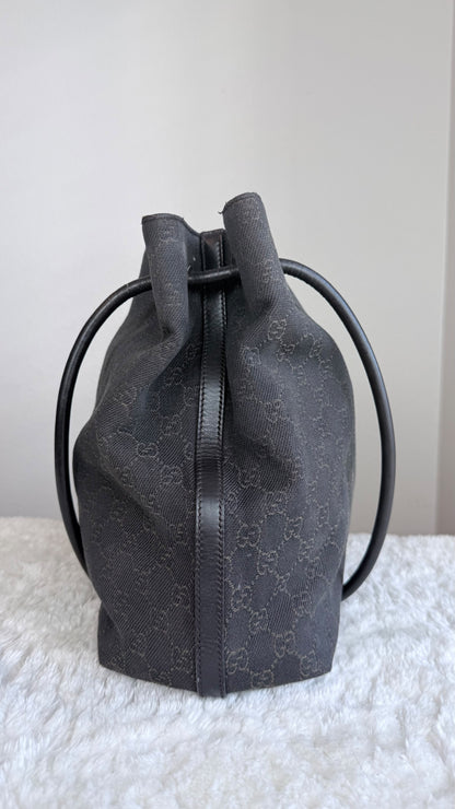 ັGUCCI Gifford Tote Danim Canvas