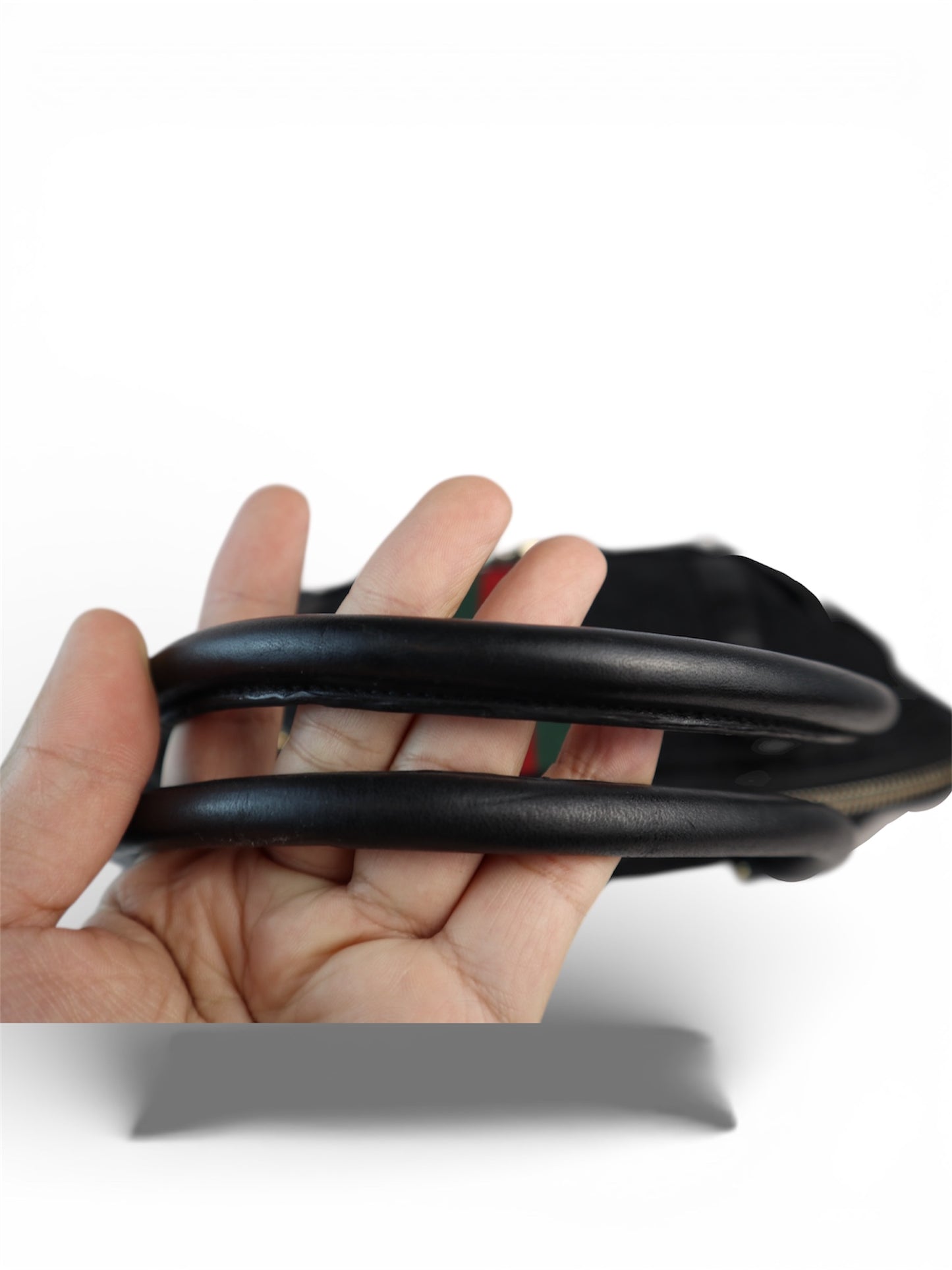 Gucci Reins GG Canvas Shoulder bag Black