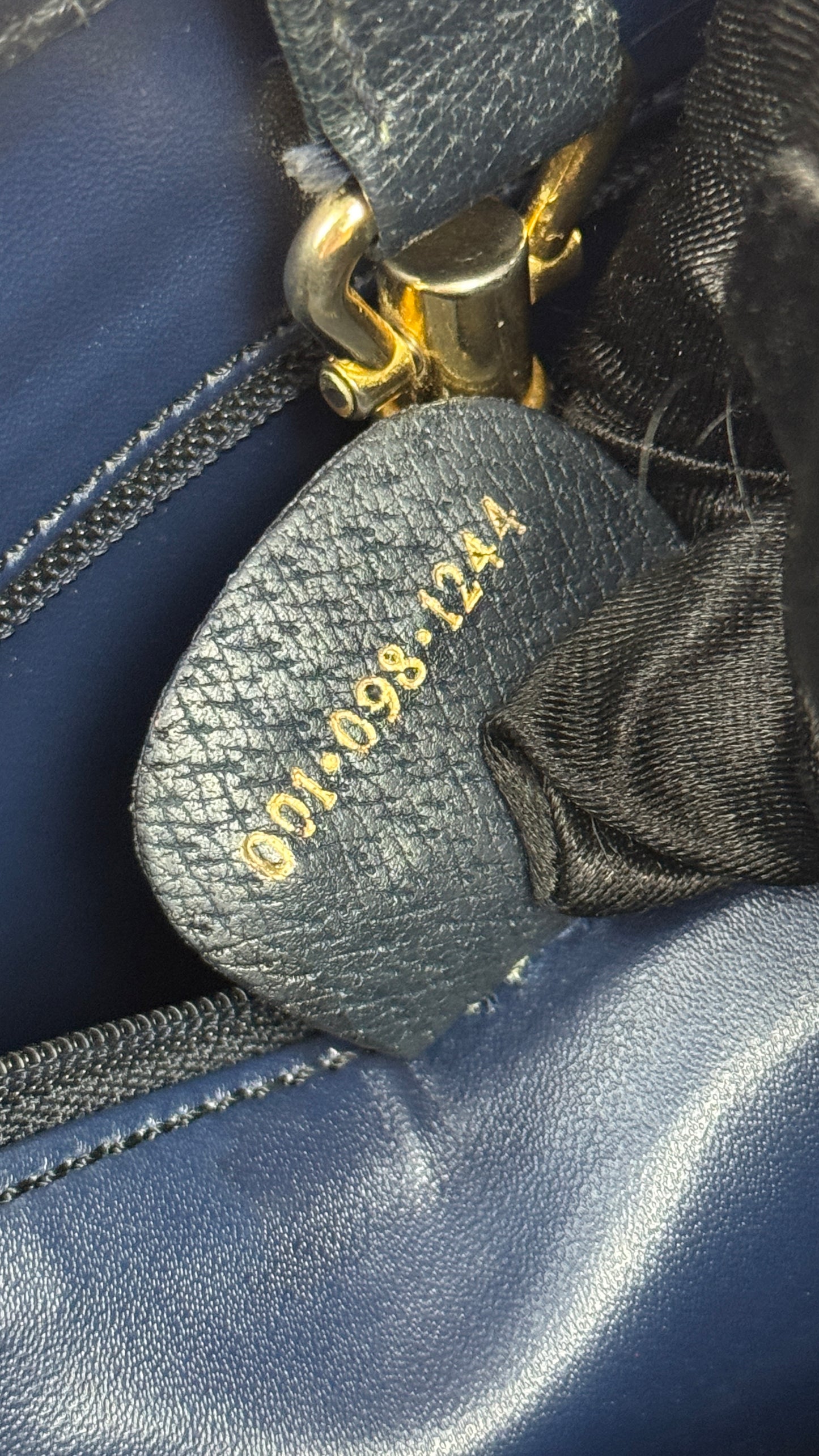 Gucci Jackie Shoulder Bag in Navy (Vintage)