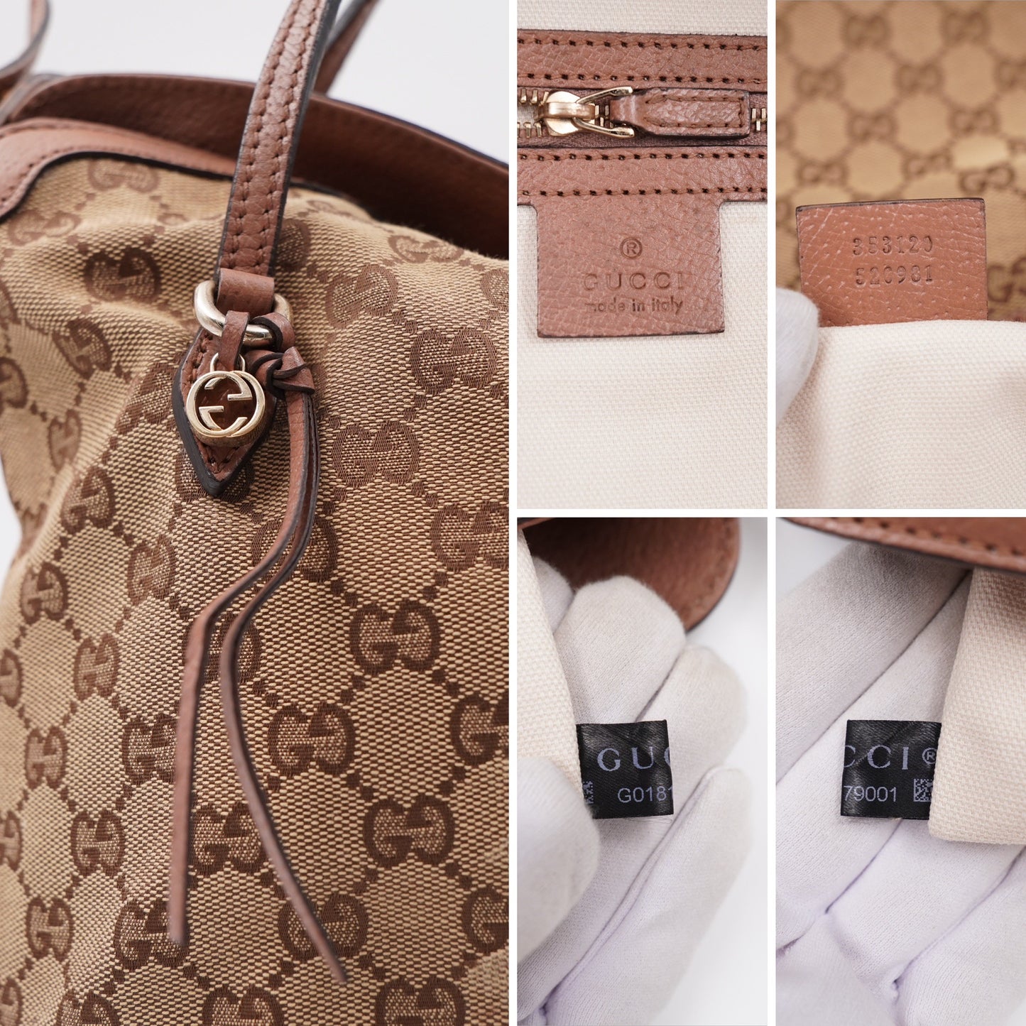 GUCCI Bree Convertible Top Handle Bag (Vintage)