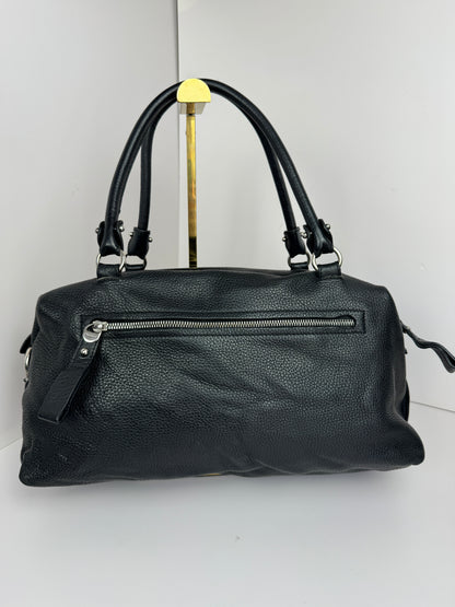 Salvatore Ferragamo Noah Gancio Lock Leather Shoulder bag