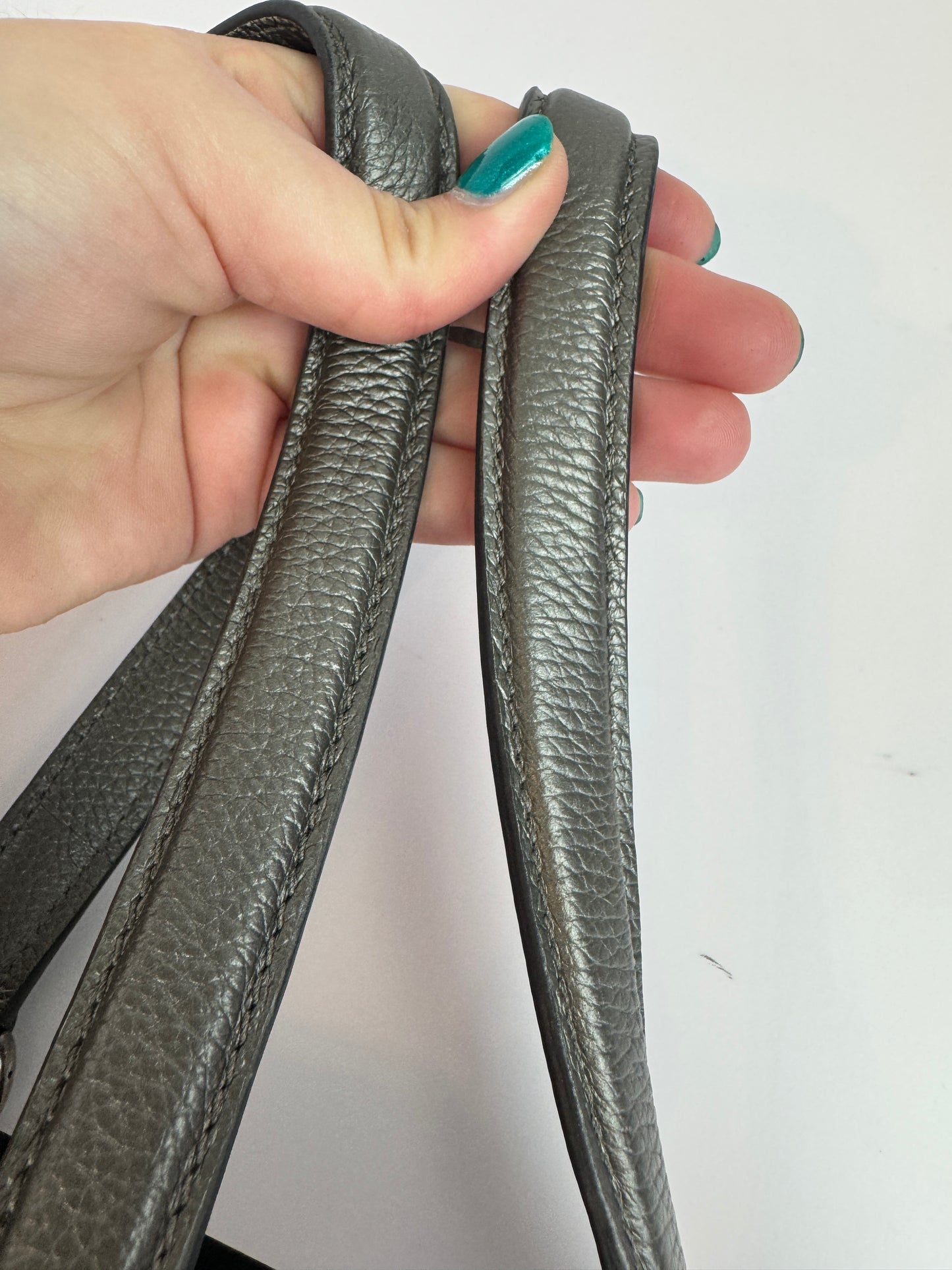 Gucci Soho Leather medium Grey  Bag