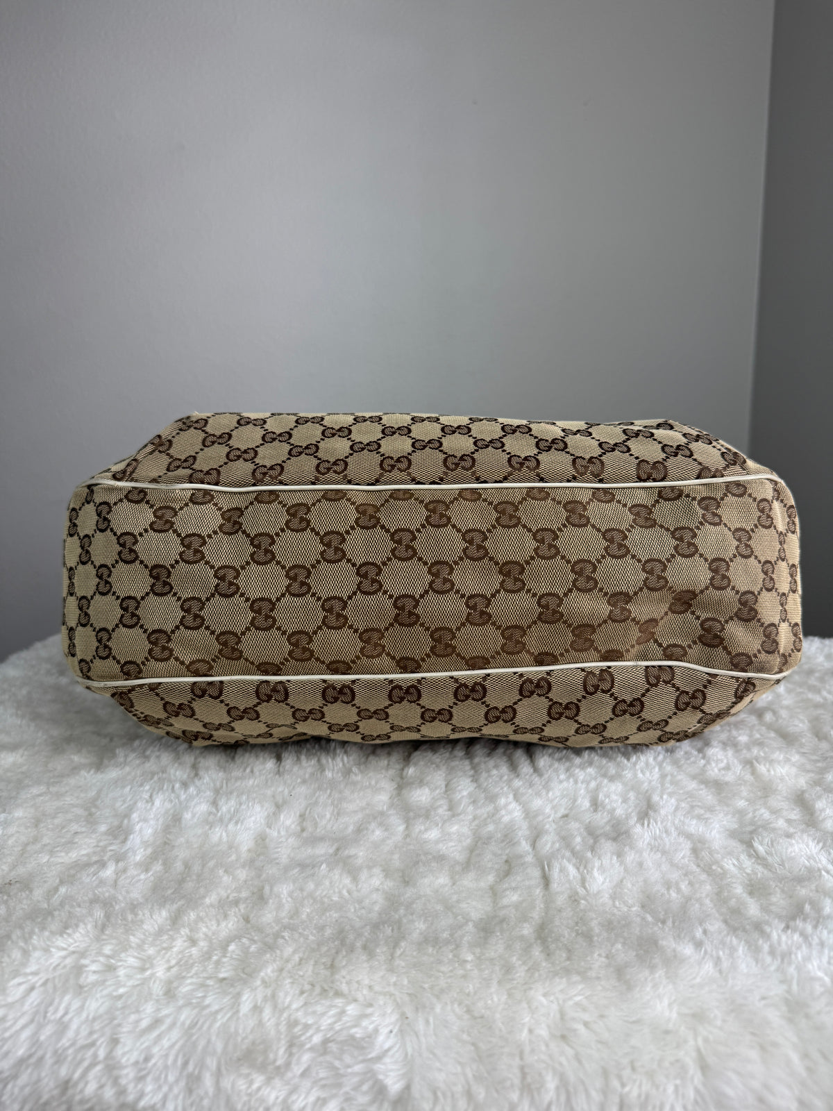 GUCCI Web New ladies Hobo GG Canvas Shoulder bag
